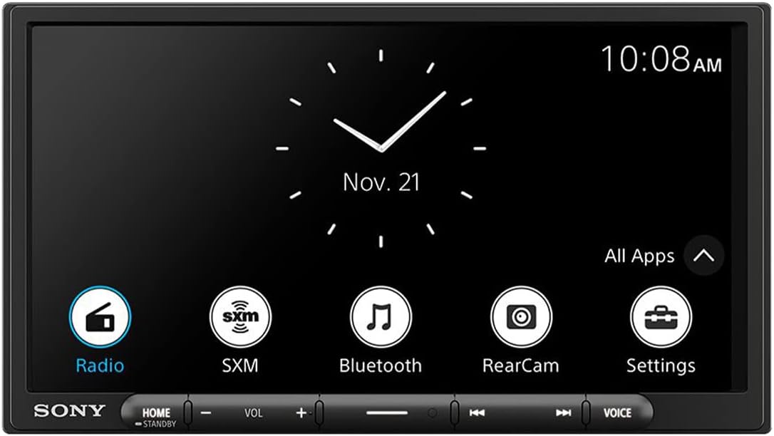 Sony XAV-AX6000 7-Inch Multimedia Receiver with Wireless Apple CarPlay/Android Auto, HDMI Video Input and Maestro Ready