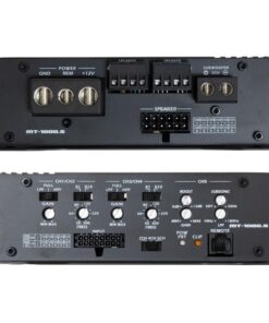 Alternative view of STINGER Audio MT-1000.5 1200 Watt RMS 5-Channel Car Audio Amplifier, Class D, Hexfet Mosfet, Crossover High-Pass/Low-Pass Filter, Subsonic Filter, Remote Subwoofer Bass Knob, Bass Boost Q