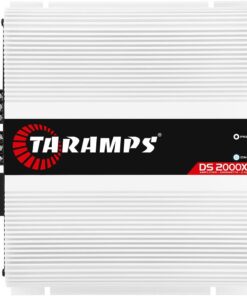 Taramp's DS 2000x4 2 Ohms 2000 Watts RMS 4-Channel 500x4 Watts RMS, Class D Full Range, Crossover High / Low Pass Fixed Bridgedable Car Audio Amplifier