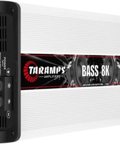 Alternative view of Taramps Bass 8k 1 Ohm Monoblock Amplifier 8000 Watts Rms 1 Channel Powerful Full Range Great for Sub/Bass RCA Input Subsonic Filter, Car Audio Class D