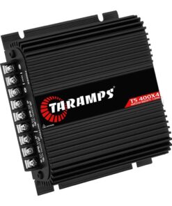 Alternative view of Taramps TS 400x4 Black Car Audio Amplifier - 400W RMS 4-Channel Class D, 2 Ohms, High Level Input, RCA