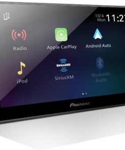 Pioneer DMH-W2770NEX 6.8" Capacitive Touchscreen, Double Din u2013 Wireless & Wired Apple CarPlay & Android Auto, Bluetooth, Backup Camera, FLAC, Short Chassis, HD Radio