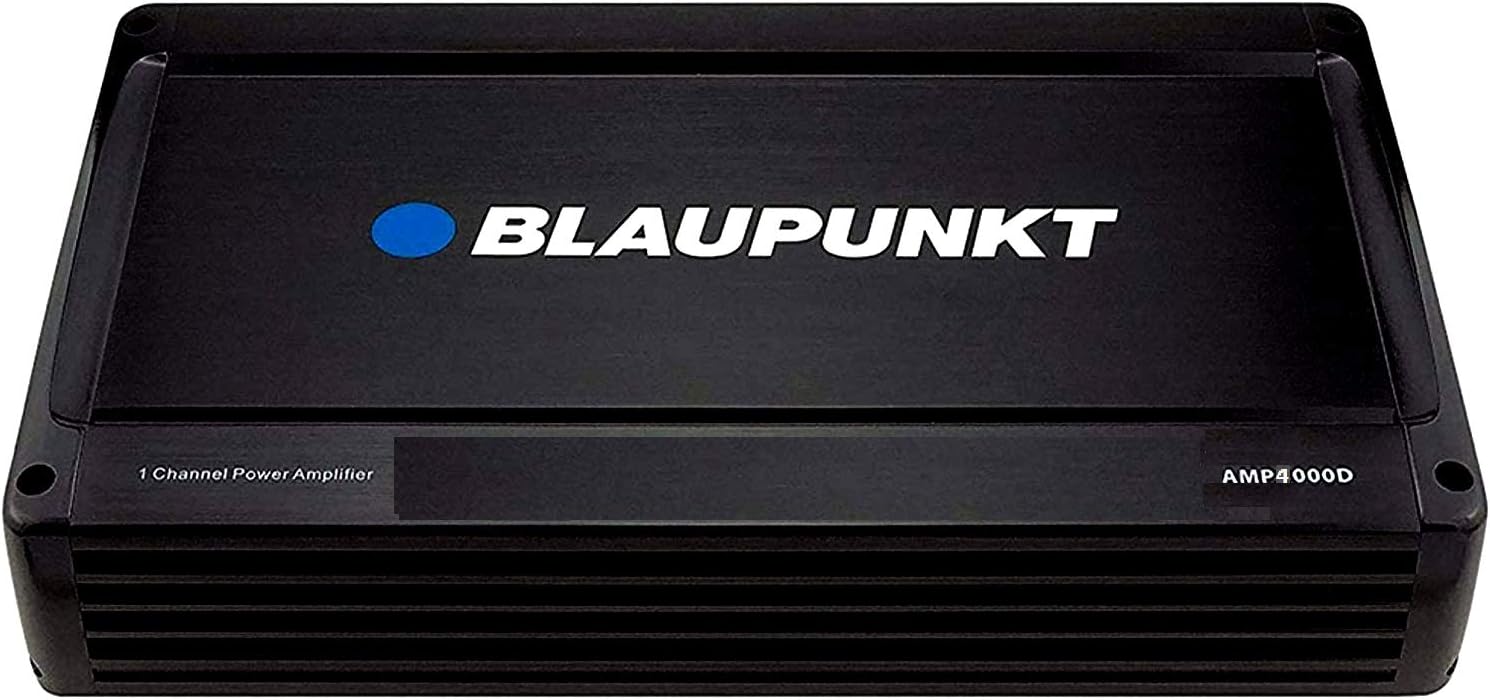 Blaupunkt AMP4000D AMP4000D 4,000-Watt-Max Monoblock Class D Amp with Bass Remote - Image 2