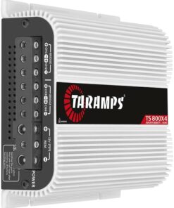 Alternative view of Taramps TS 800x4 Car Audio Multichannel Amplifier 800 Watts Rms 2 Ohms 4 Channel 2 Bridged Channel Full Range Crossover, RCA/High Level Input, Class D