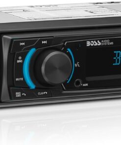 BOSS Audio Systems 625UAB Single DIN Car Stereo with Bluetooth - No CD DVD Player, AM/FM Radio Receiver, Aux Input, USB