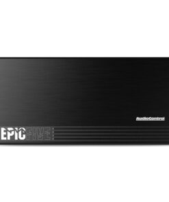 AudioControl EPICFIVE Epic Series 1100 Watt RMS 5-Channel Car Audio Amplifier, Class D, Epic Boost, Subsonic Filter, High-Pass/Low-Pass Filters, ACR-E Remote Bass Knob, Epicenter Link