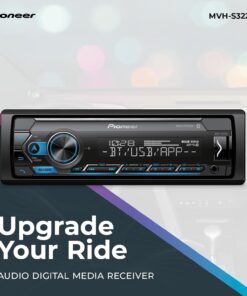 Alternative view of Pioneer MVH-S322BT Bluetooth Car Stereo with USB/AUX Inputs, Smartphone Connectivity, Pioneer Smart Snyc, and Hands-Free Calling for Enhanced in-Car Audio Experience