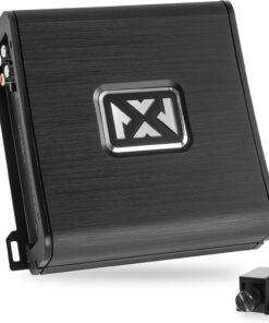 NVX VAD10001 v2 Model Monoblock Class D Amplifier 2000W Peak, 1000W RMS, 1/2/4-ohm Stable, Low Pass X-Over, Bass Boost, Remote Subwoofer Bass Knob, for Car/Truck/Marine/UTV/Motorcycle (VAD10001v2)