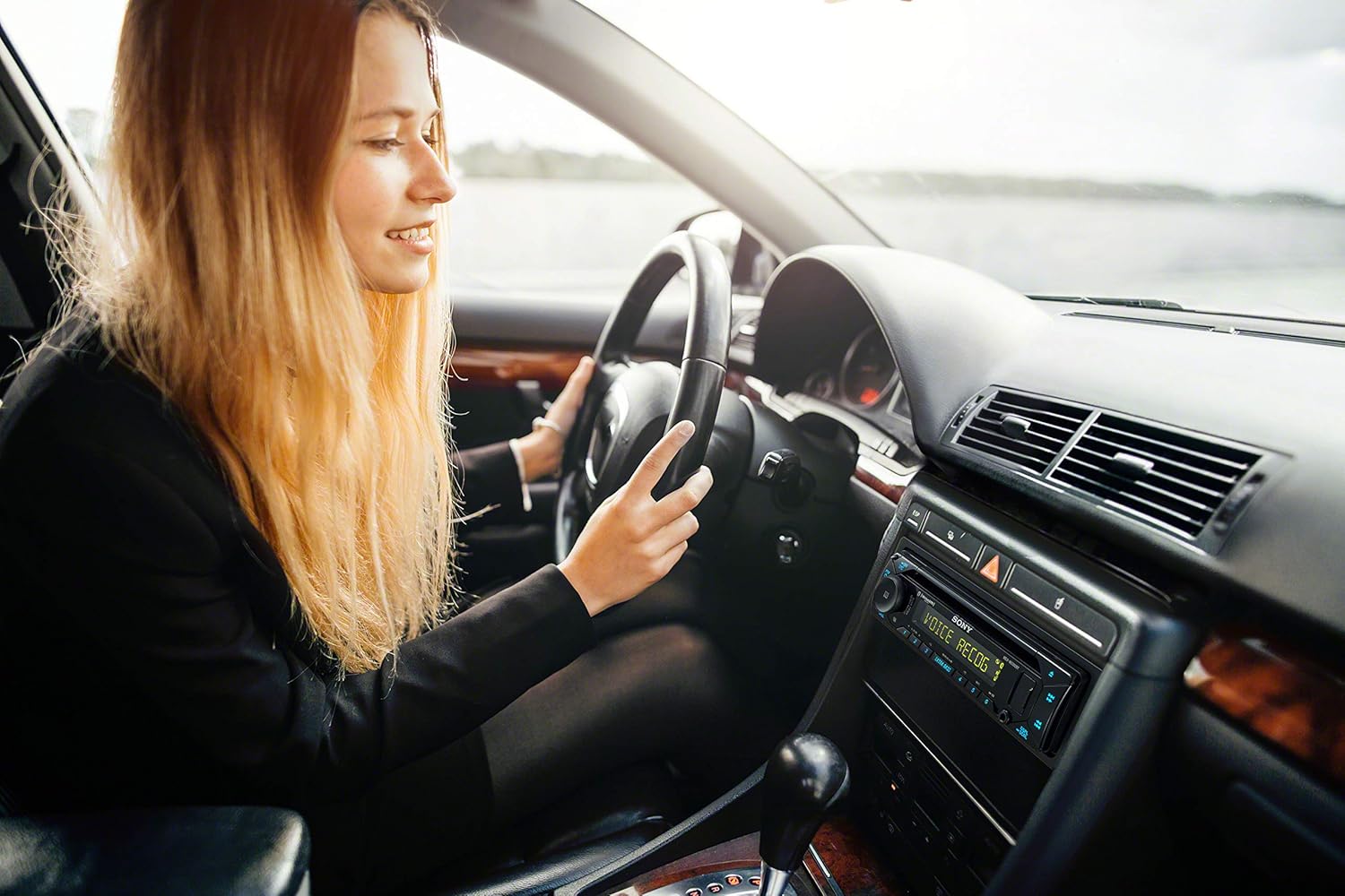 Sony MEX-N5300BT Car Stereo Single Din Radio with Bluetooth, CD Player, USB/AUX - Image 2